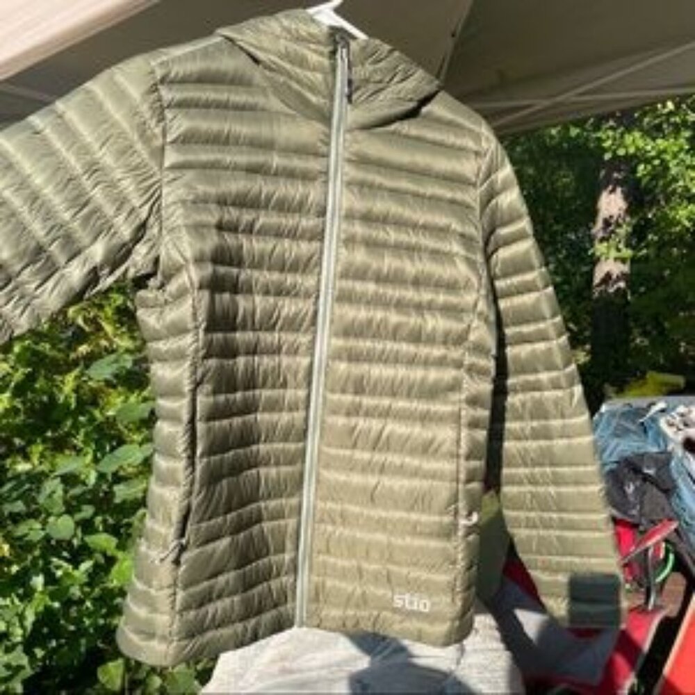 Stio down hoodie jacket